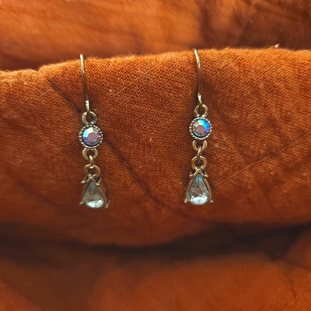 Swarovski Crystal Drop Earrings - Picture 3 of 9